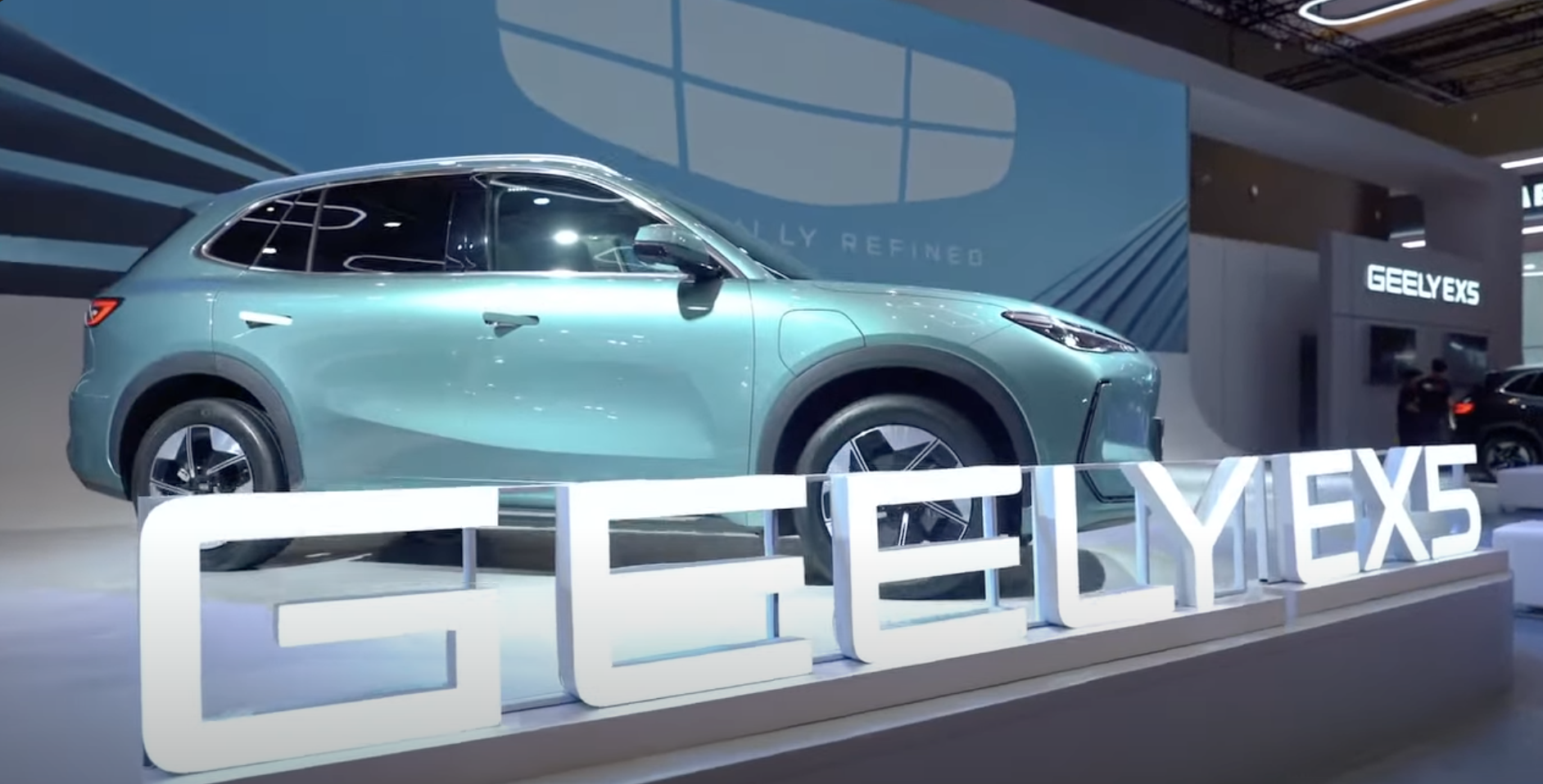 Geely EX5 Exhibition Display
